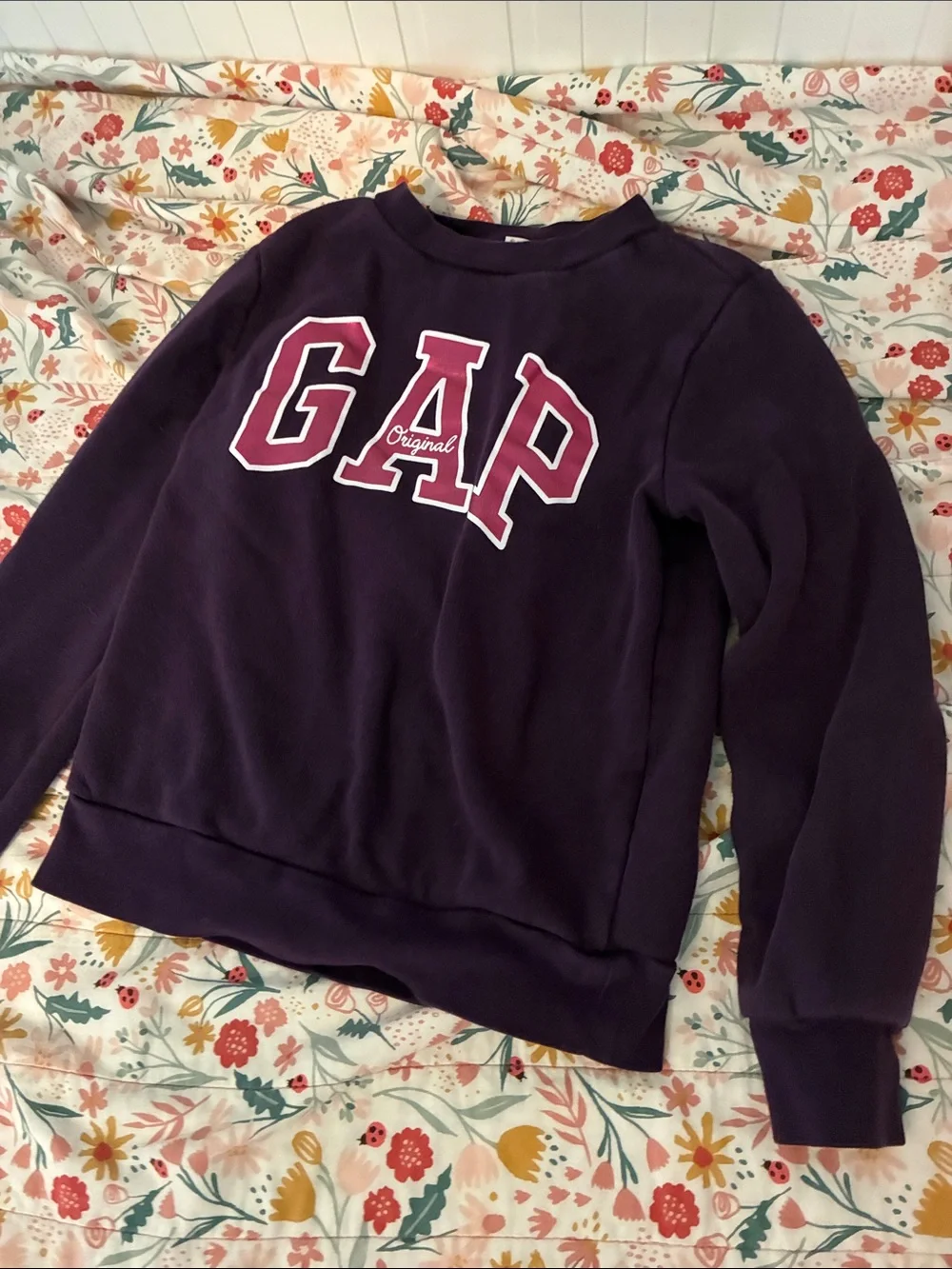 GAP Lilac Fleece Sweatpants for Kids